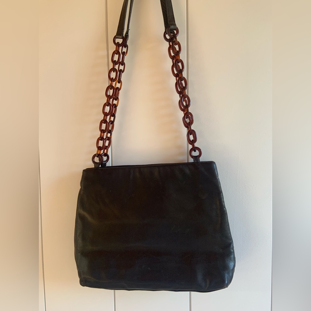 SOLD Leather Suarez Chain Bag